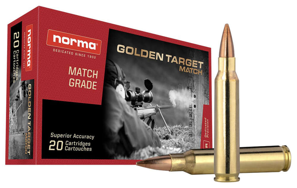 Ammunition Norma Ammunition 3000 ft lbs 223Rem NORMA*10157692 223      69 GOLDEN TRGT BTHP  20/10 • Model: 3000 ft lbs